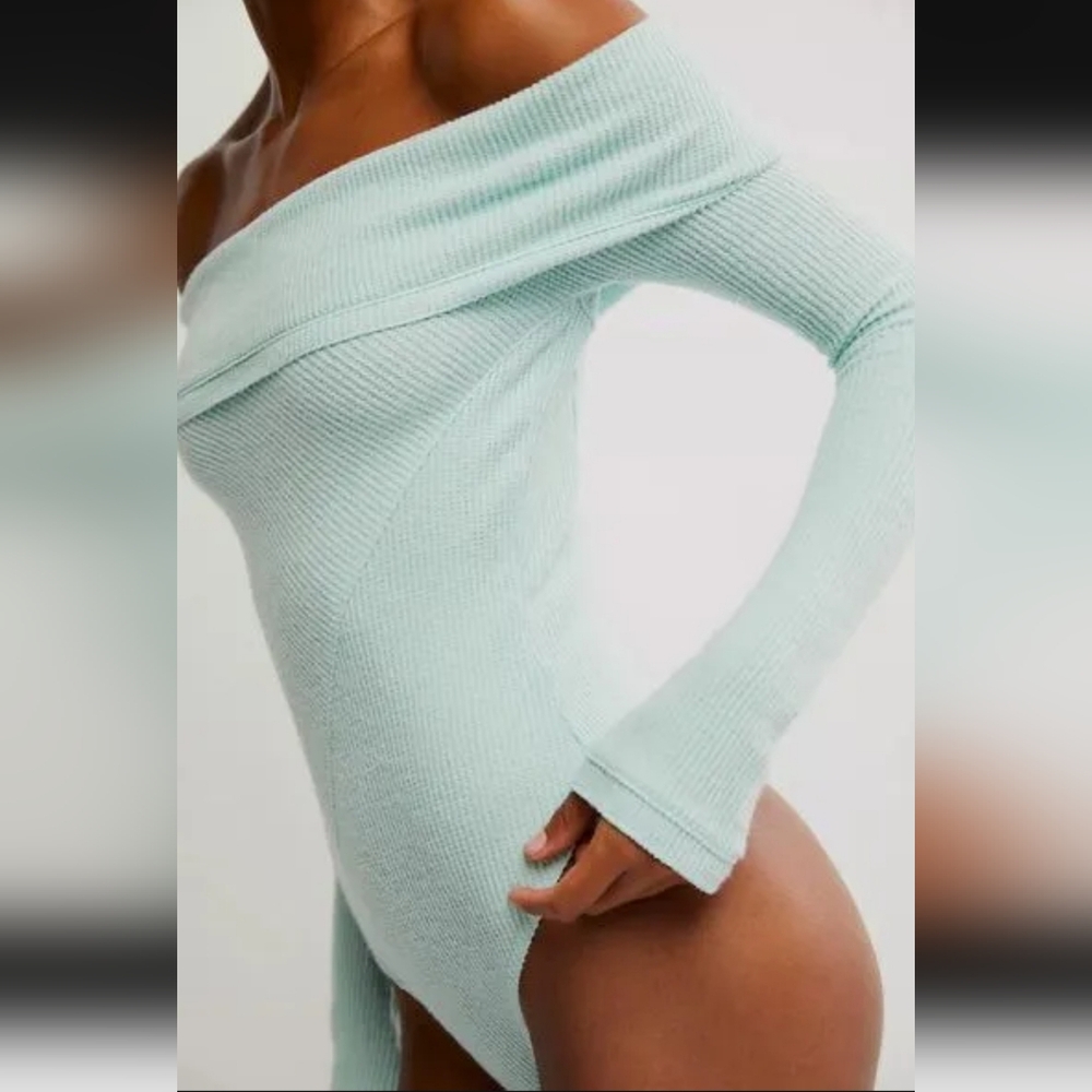 Free People Autumn Cozy Bodysuit XL NWT